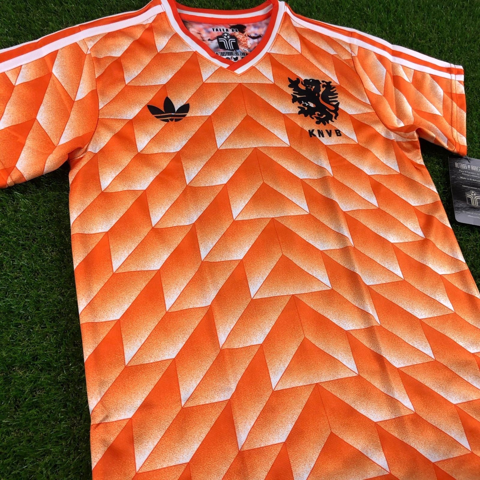 Classic Retro Netherlands Holland 1988 GULLIT 10 Football Shirt Jersey Size 2XL