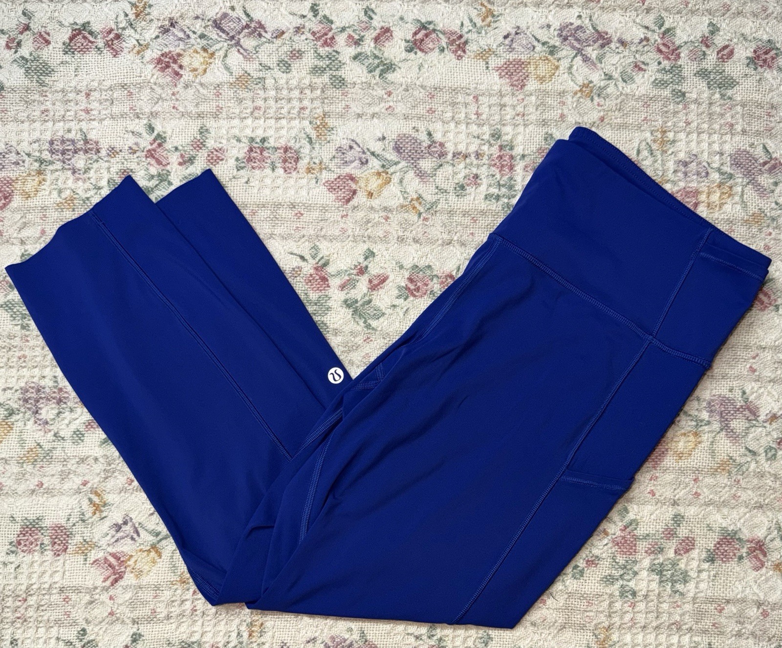 Lululemon Fast Free HR Leggings Nulux Physic Blue size 12