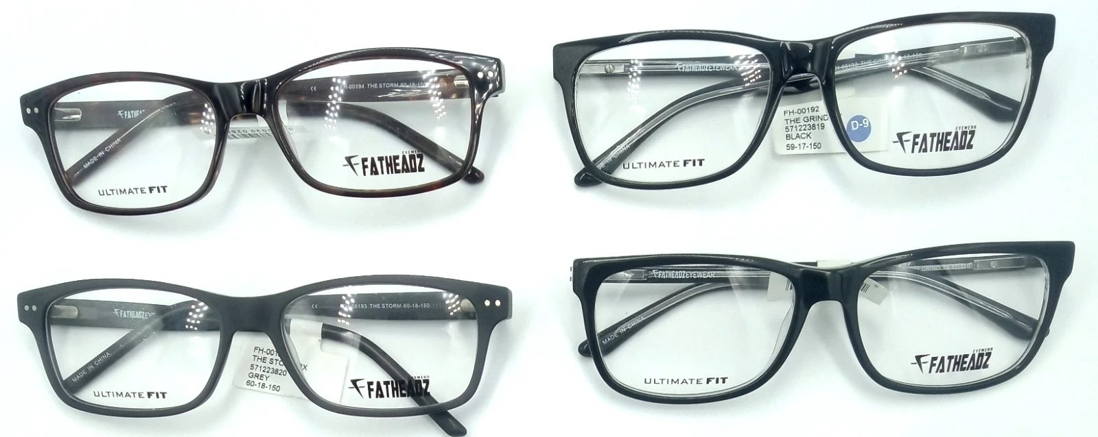 Fatheadz Glasses Mens New CHOOSE SIZE/COLOR/MODEL/FRAME Men’s Eyeglass Frames