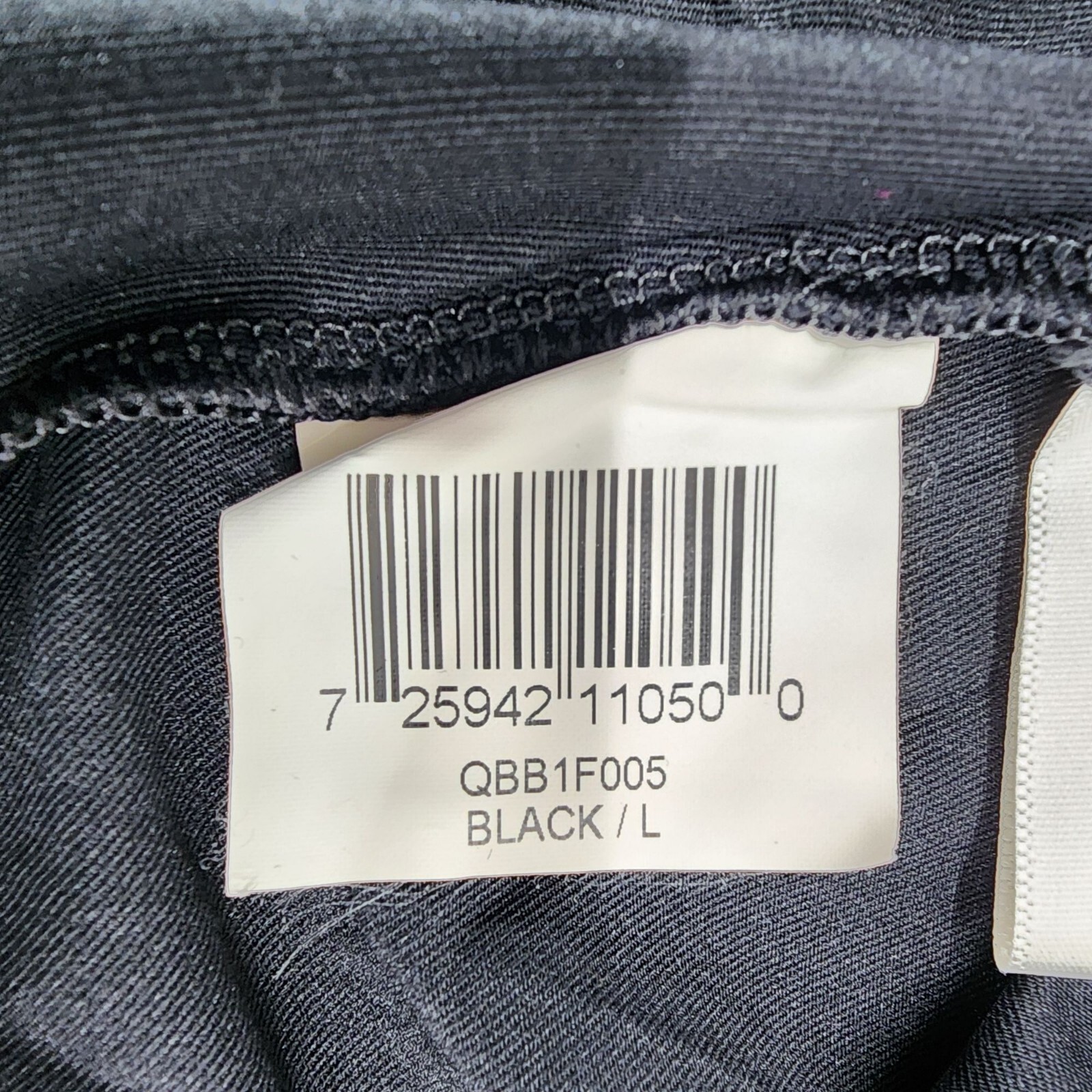 BCBGMAXAZRIA Womens Large Black Silk Long Sleeve Semi Sheer Attached Cami Blouse