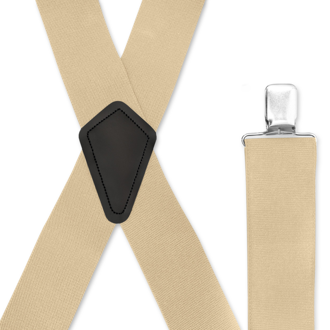 Men’s Suspenders – Strong Clips, Many Colors, X Style 1.5″ & 2″, USA Made