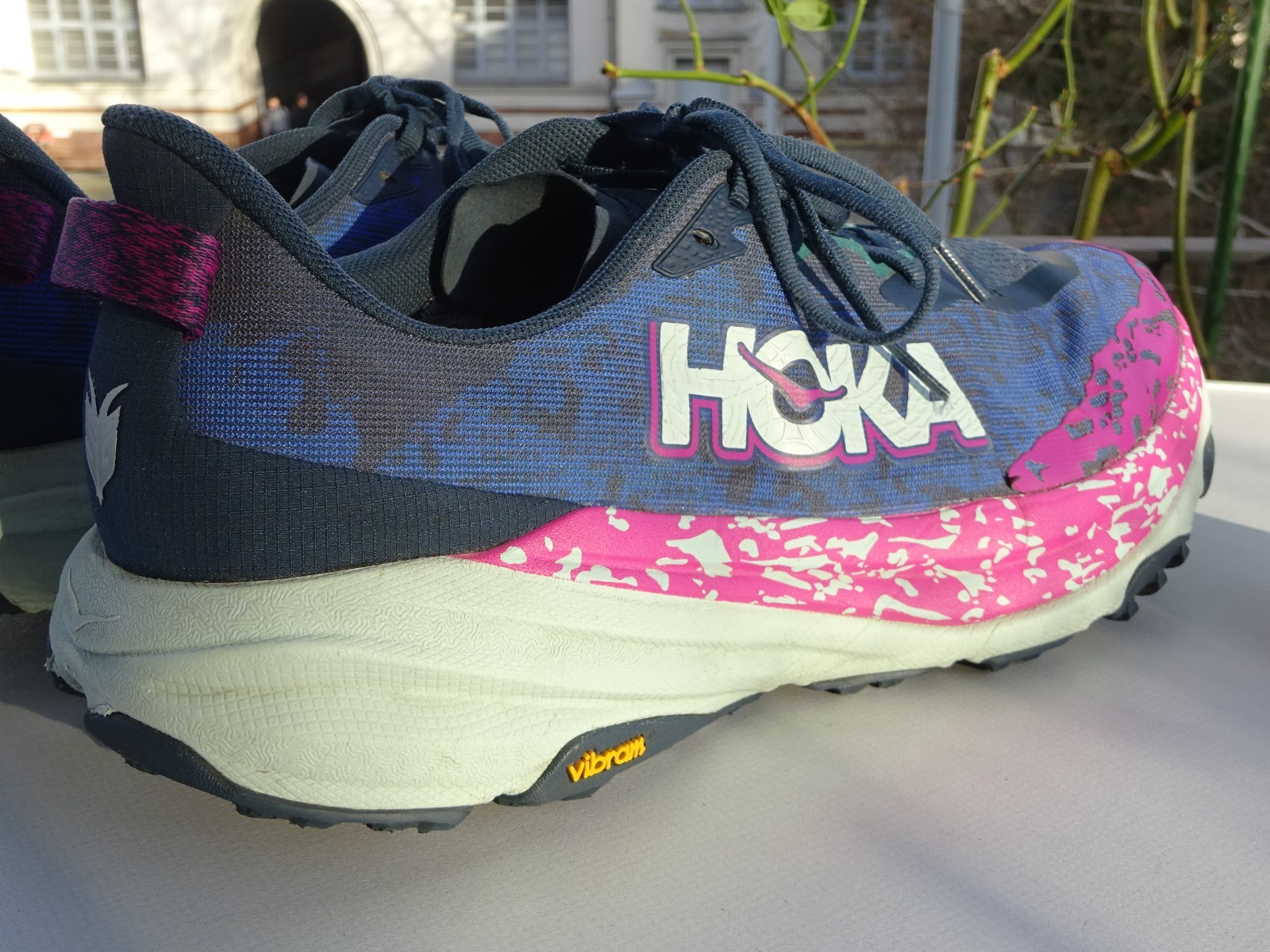 Hoka Speedgoat 6 running shoes XL extra light trainers size 46 2/3 (UK11.5EE) WIDE TOP