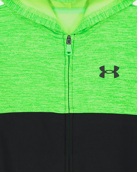 Under Armour Boy’s Hyper Green/Black Hoodie & Jogger Set (UAFII53E-321) Size 6
