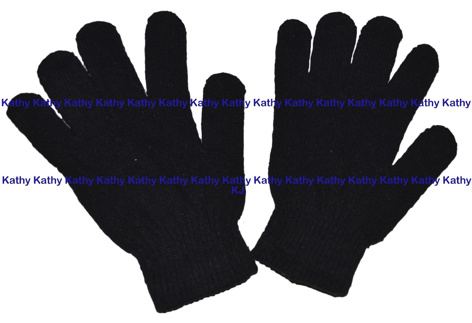 Bulk Wholesale Lot Magic Knit Gloves Winter Warm Plain One Size Fits Most NY