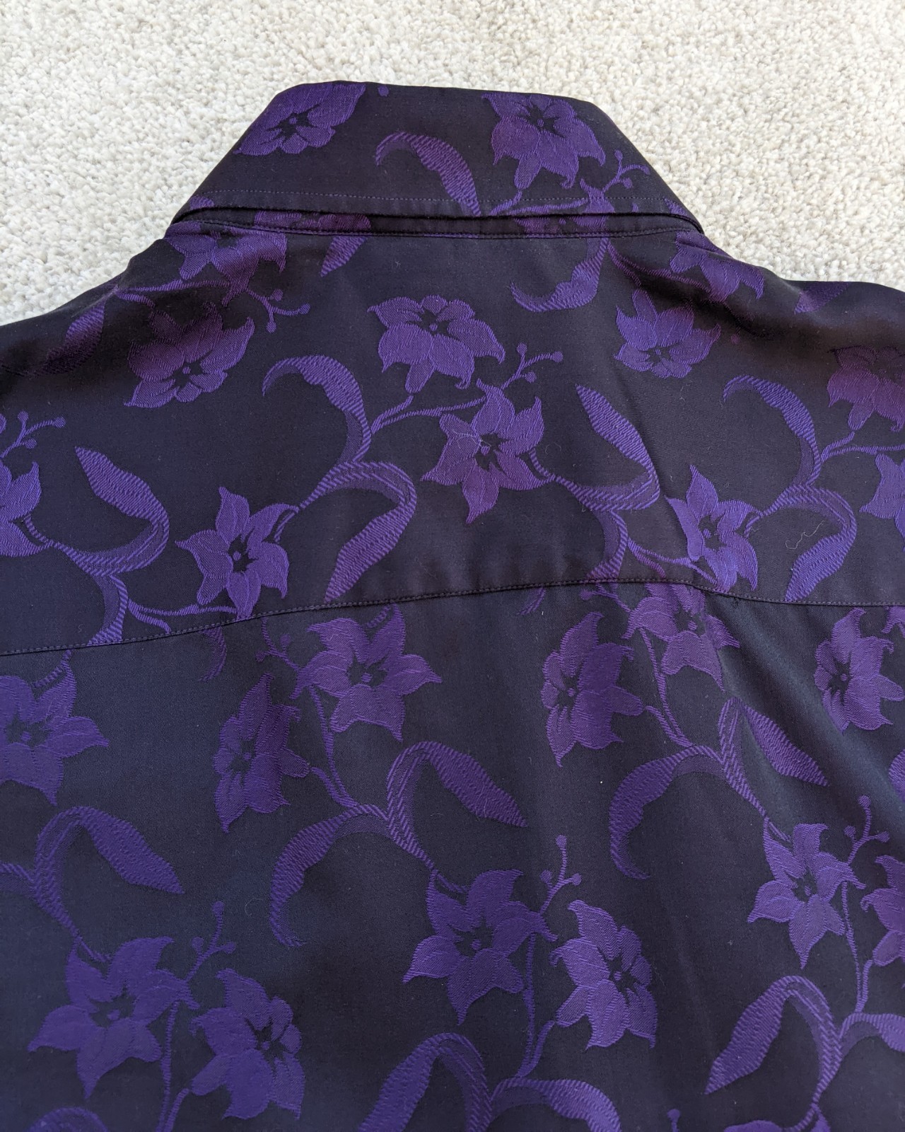 1 Like No Other Designer Shirt | Limited Edition Floral Jacquard Sz 5 XL 283/500