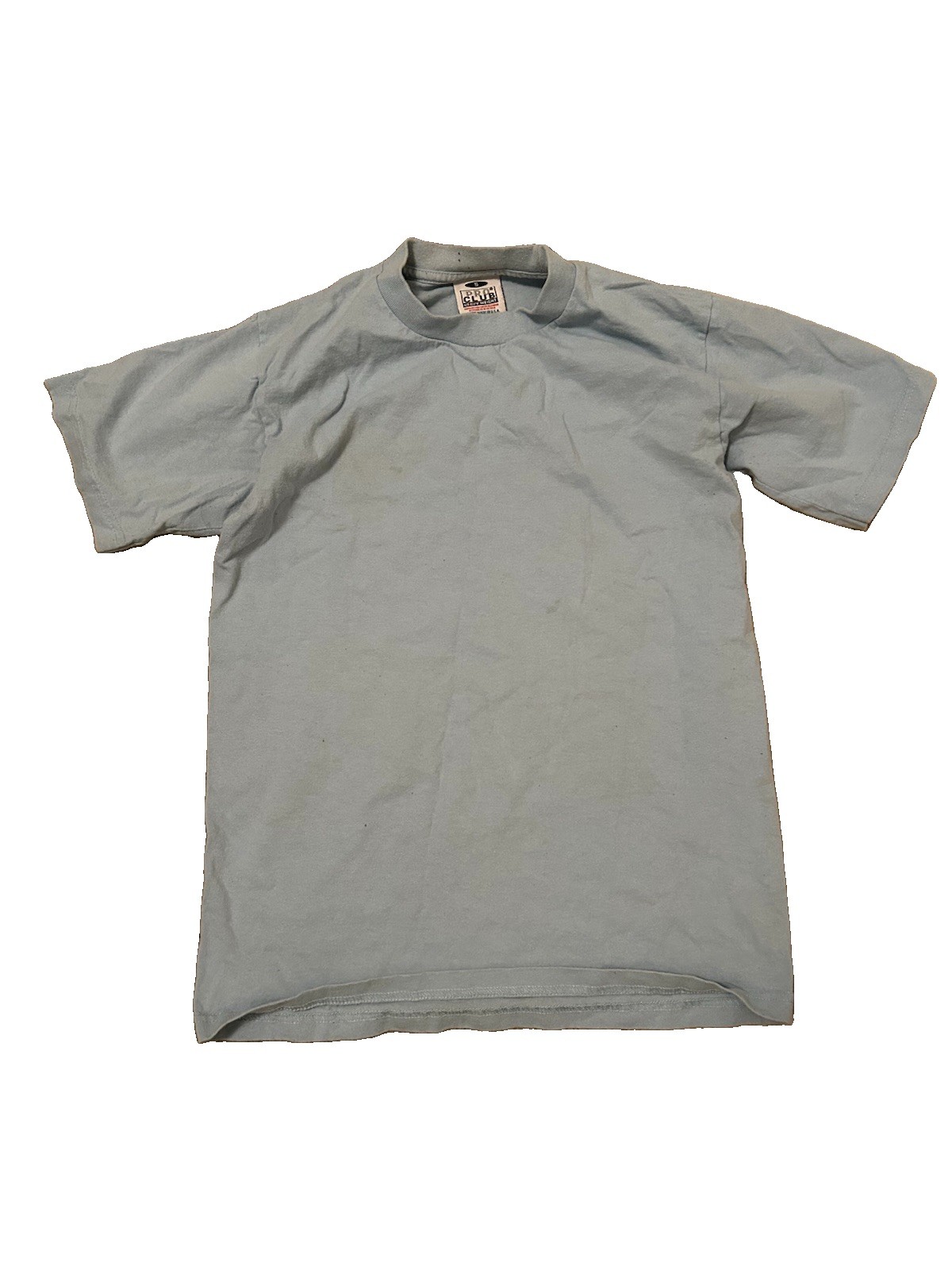 Pro Club Heavy Weight Men’s Small Light Blue T-Shirt Short Sleeve Crew Neck
