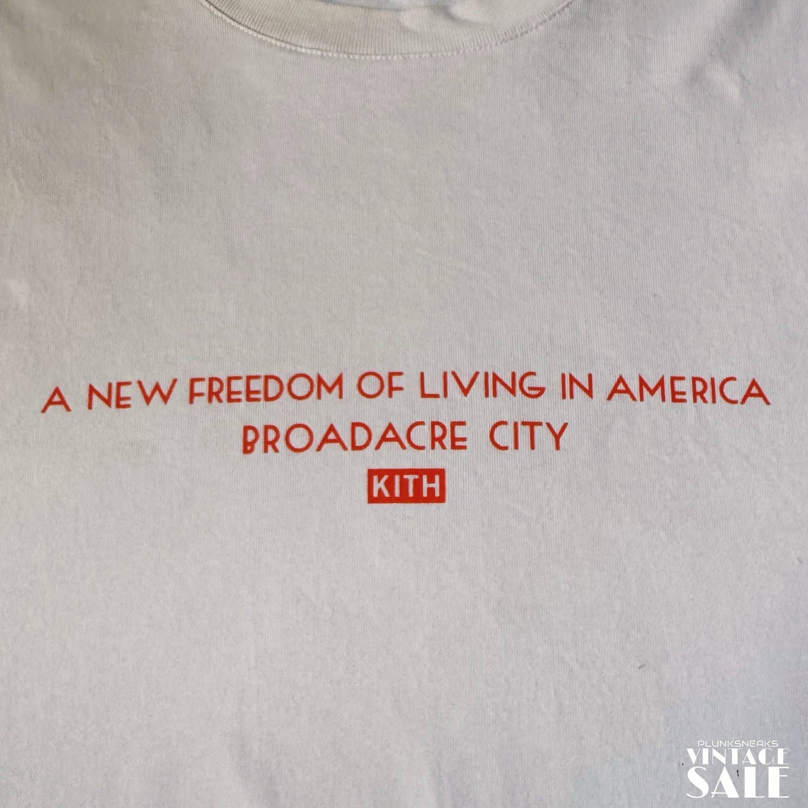 Kith Frank Lloyd Wright Foundation Drawing Tee • L • Sandrift •2023•SHIPS TODAY