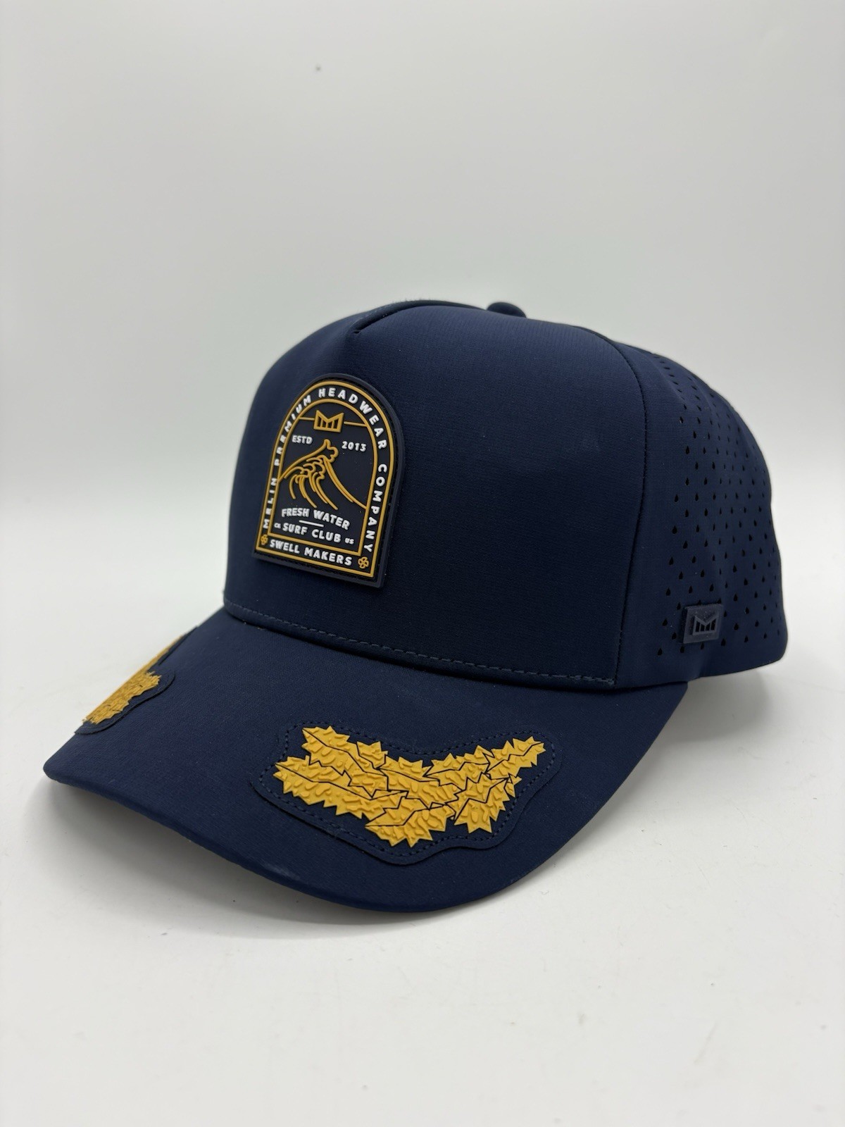 Melin Odyssey Captains Hydro Blue Limited Edition Snapback Hat Classic Sz Large