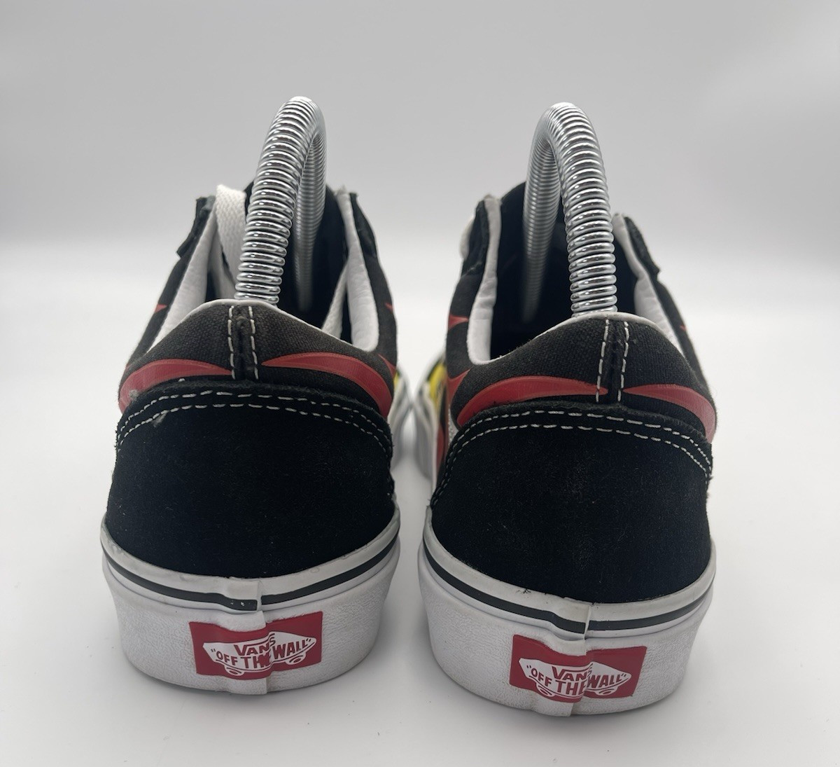 Vans Old Skool Flame Sneakers Mens Size 7.5 Women 9 US Skateboard Shoe Classic