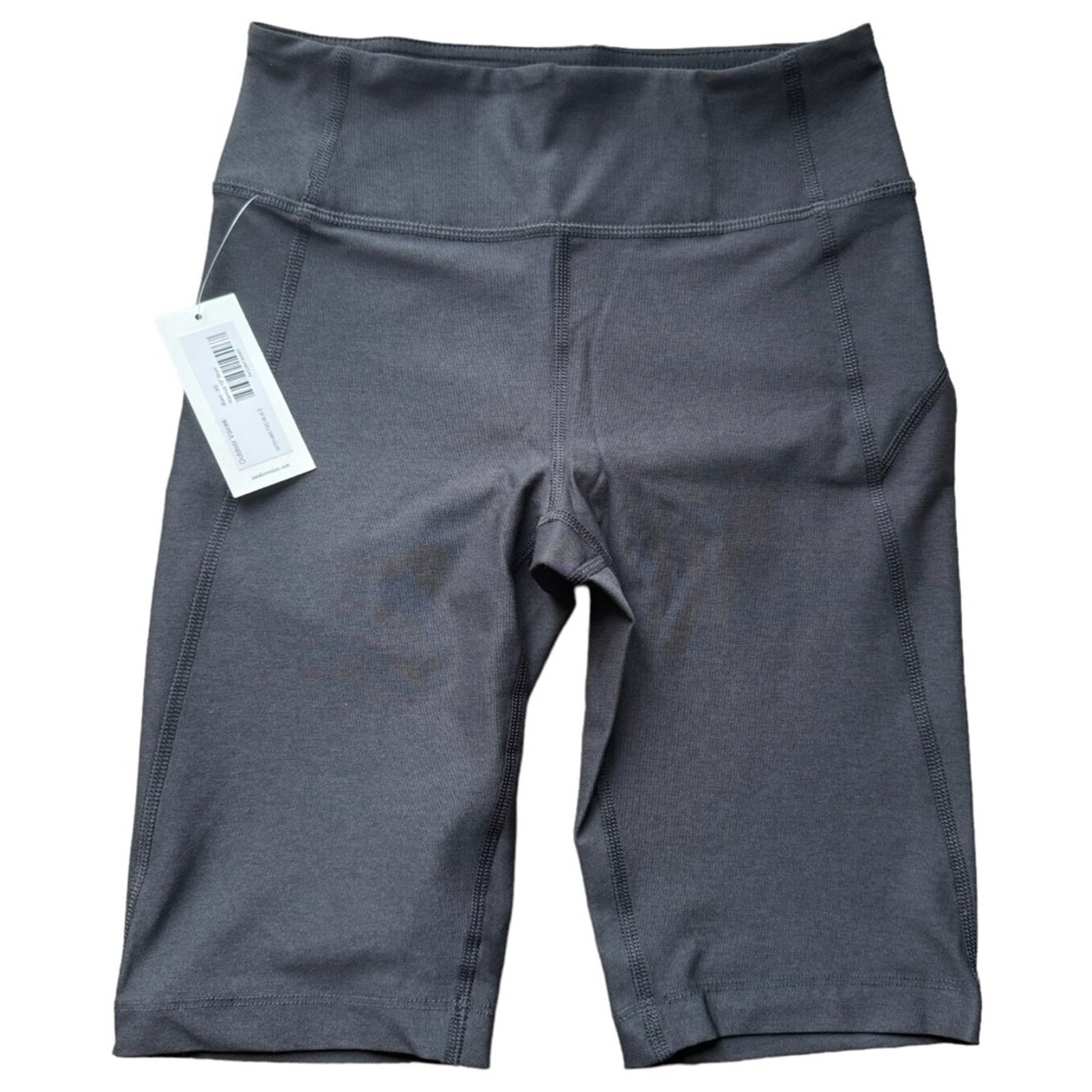 Outdoor Voices Warmup Biker Shorts Black 10” Running Summer Size XS NEW