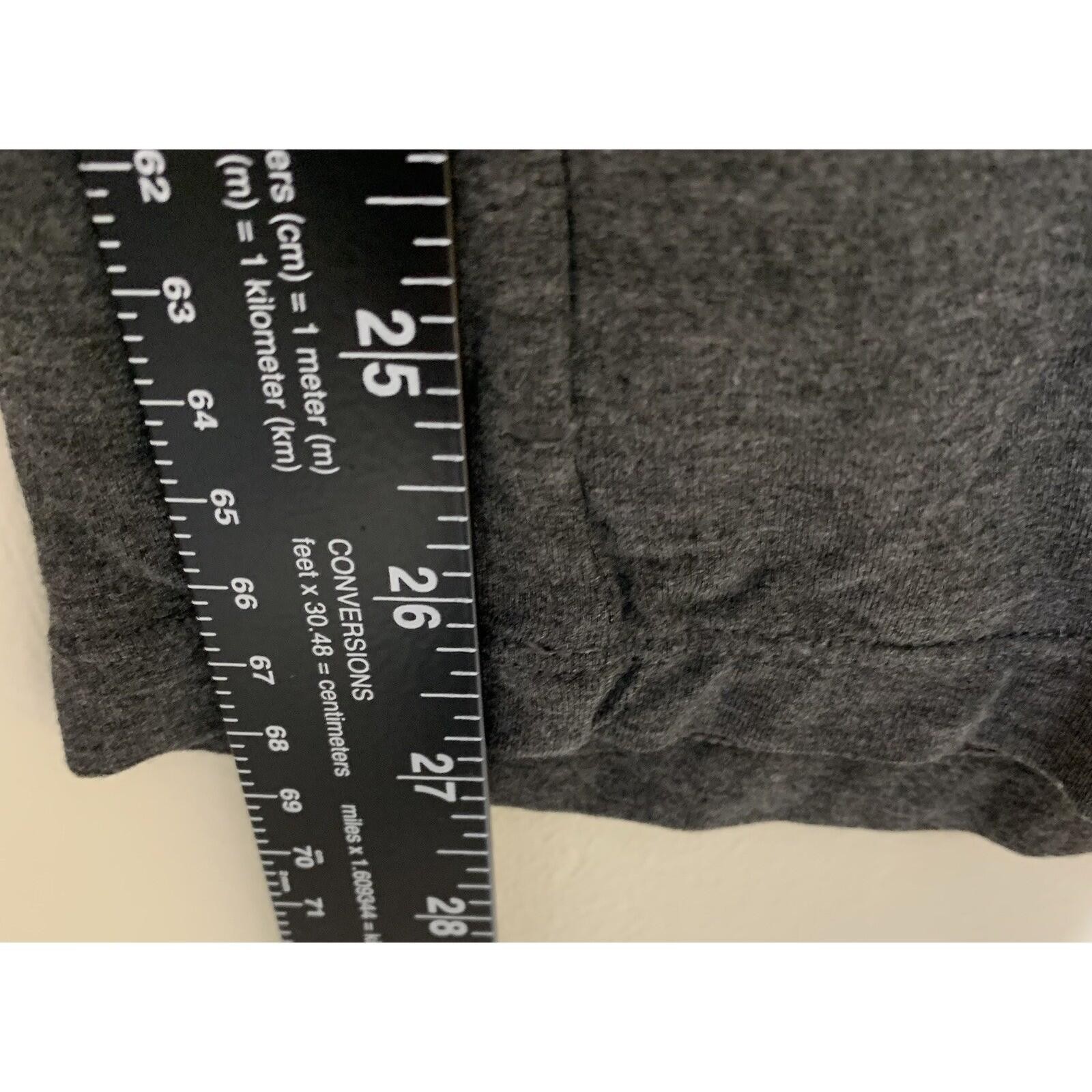 Ododos Wide Leg Pants Womens Small Gray High Waist Smocked Rayon Stretch Pockets