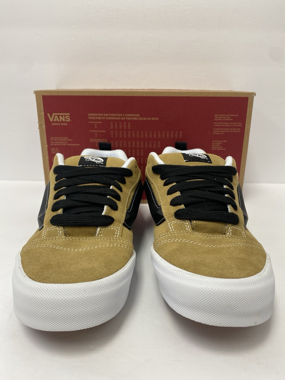 Vans M 11 Knu Skool Suede Antelope Beige Skate Shoes New In Box!!