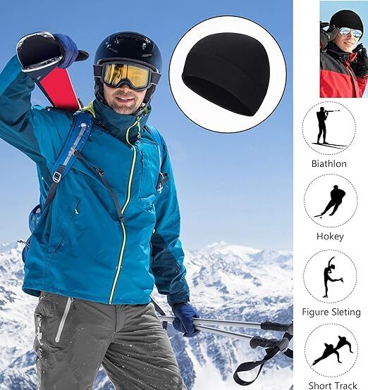 Military Tactical Skull Cap Winter Warm Fleece Windproof Ski Beanie Hats USA Lot
