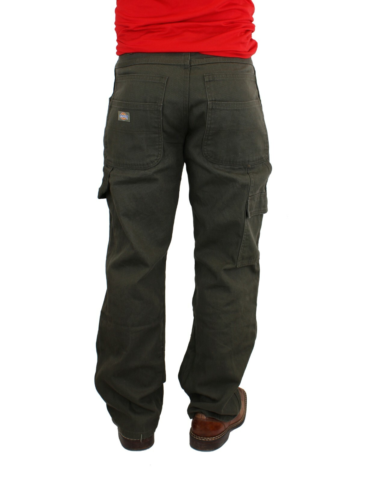 Dickies Men’s Carpenter Pants Relaxed Fit Duck Canvas 9-Pocket Straight Leg Pant