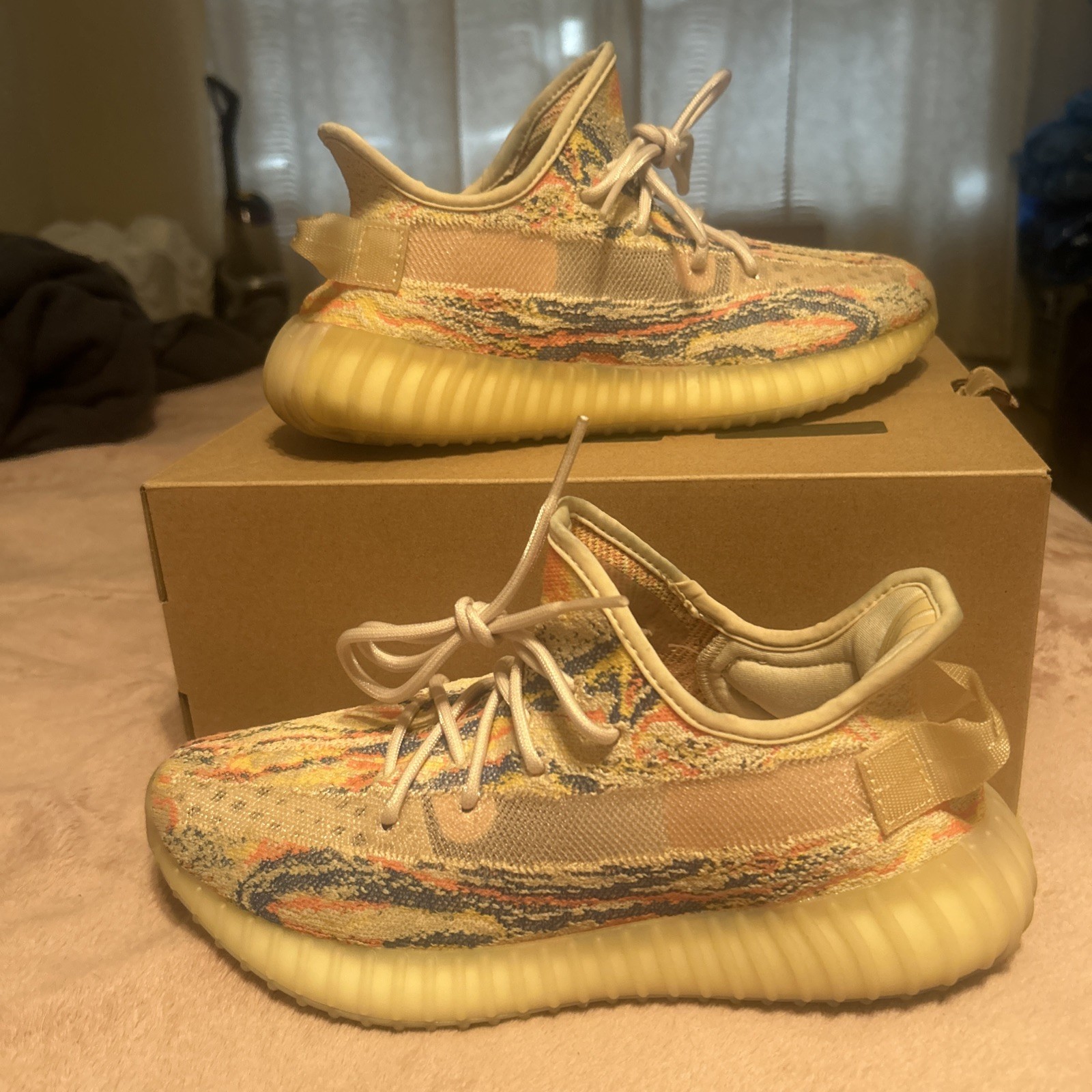 adidas Yeezy Boost 350 V2 GW3773 MX Oat Beige Multicolor Low Top Sneaker