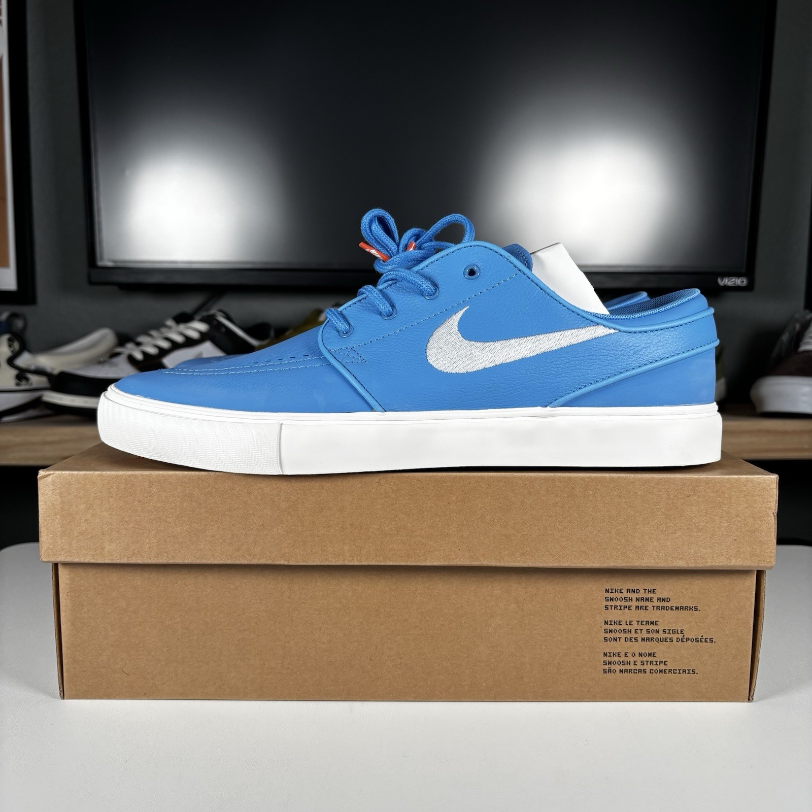Sz 11 Nike Zoom Stefan Janoski OG+ ISO SB University Blue FQ7621 400 Men *NEW*