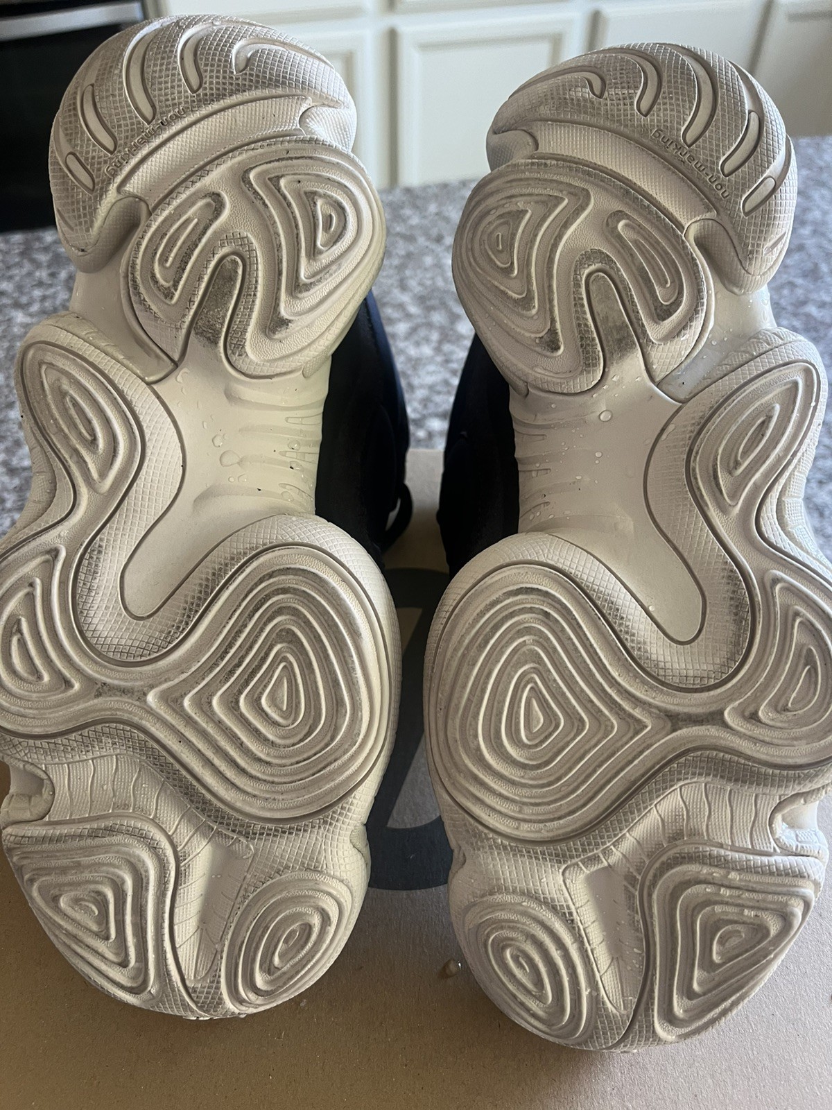 Adidas Yeezy 500 High Slate size 10 FW4968 Black Navy