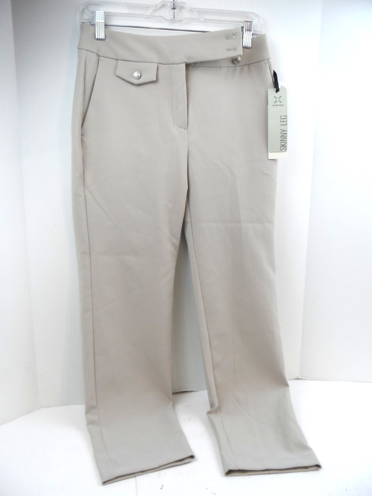 Rachel Zoe Tan.. Slim Leg High Rise Dress Pants Nylon Polyester Spandex – Size 2