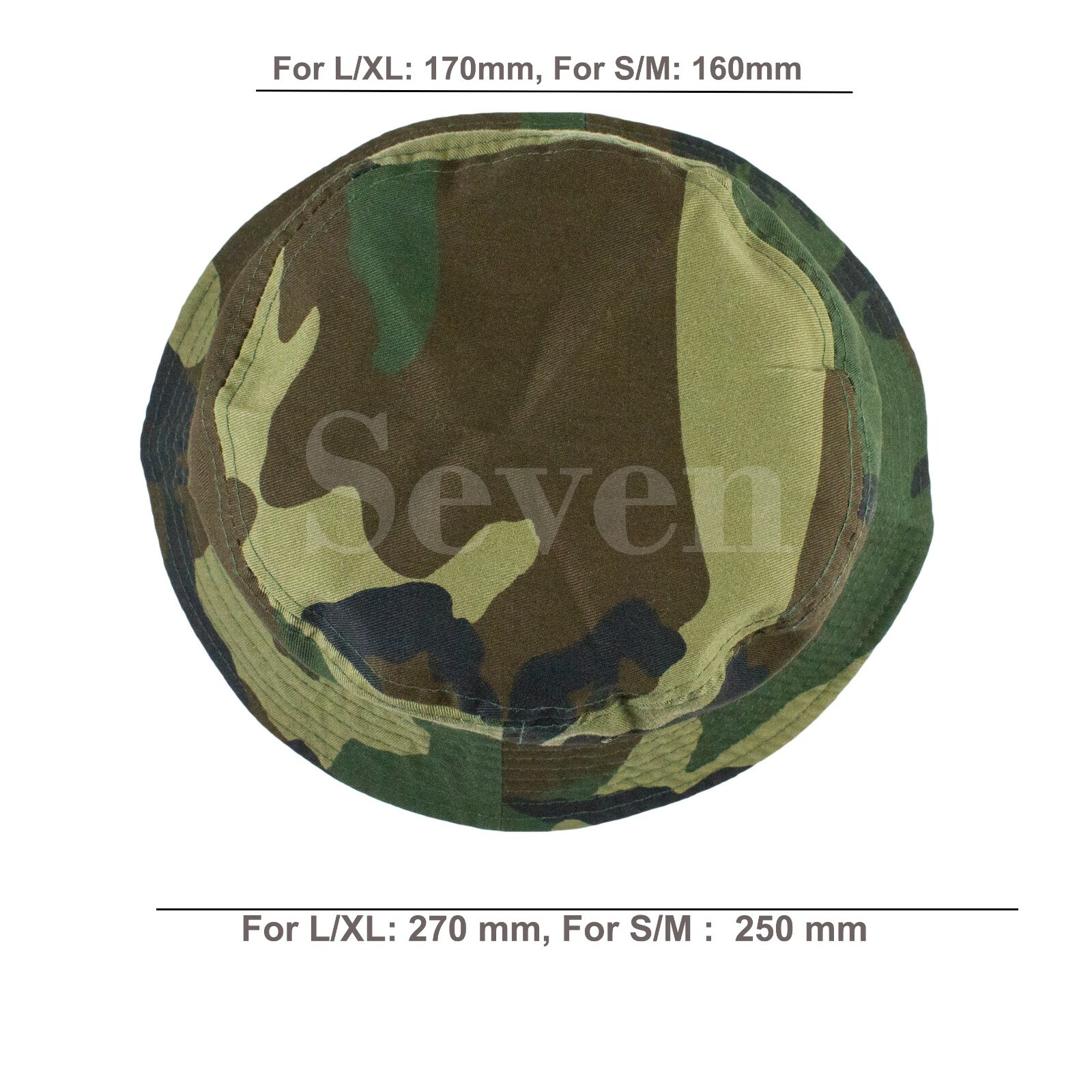 Bucket Fishing Boonie Cotton Hat Cap Brim Visor Sun Safari Military Camp Travel