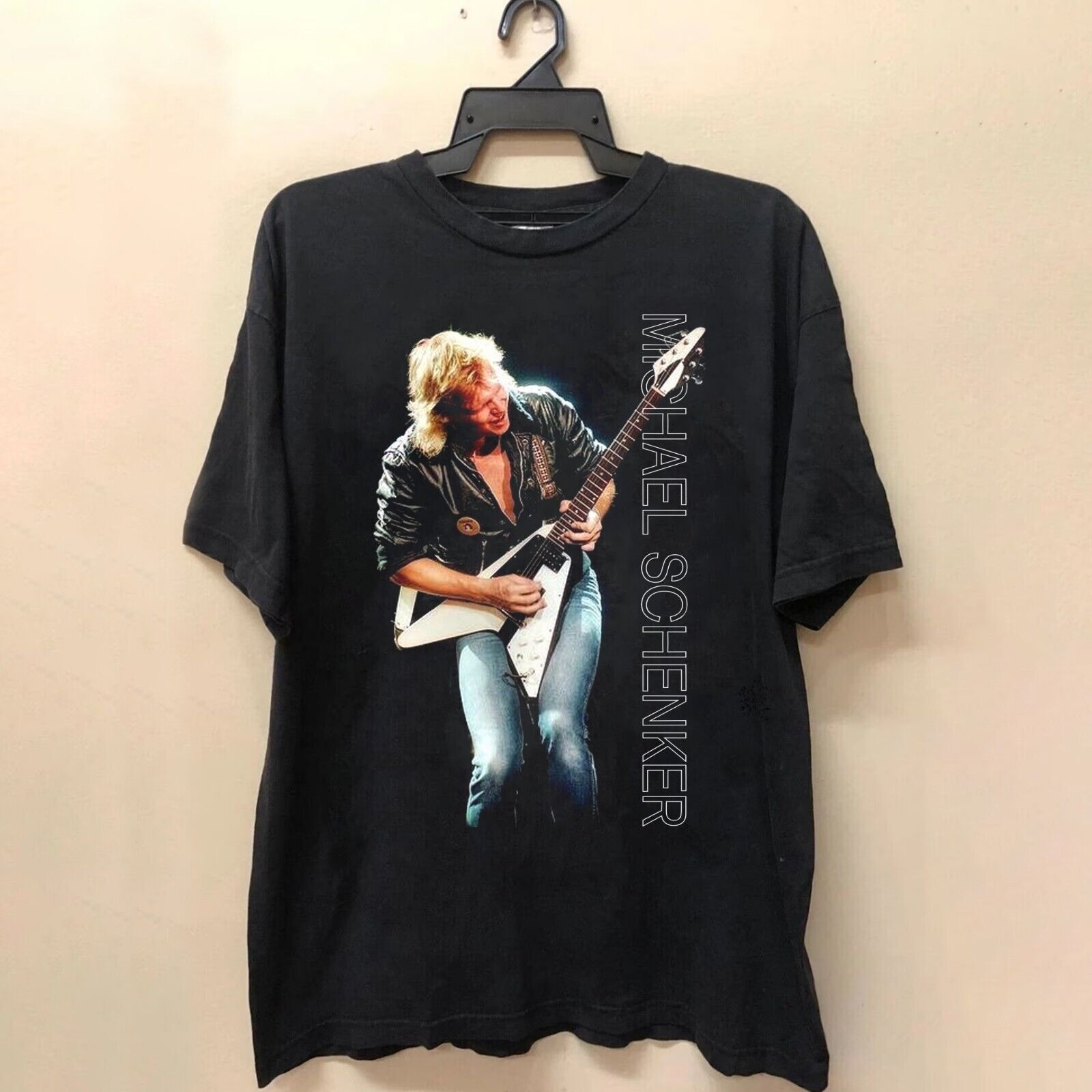 Hot Michael Schenker tshirt Collection Singer Black S-5XL T-Shirt