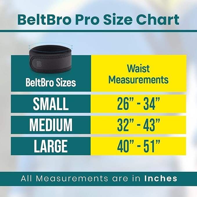 BeltBro Pro Pairs For Men – Next Gen BeltPro Buckle-Free Elastic Belt 1/2x USA