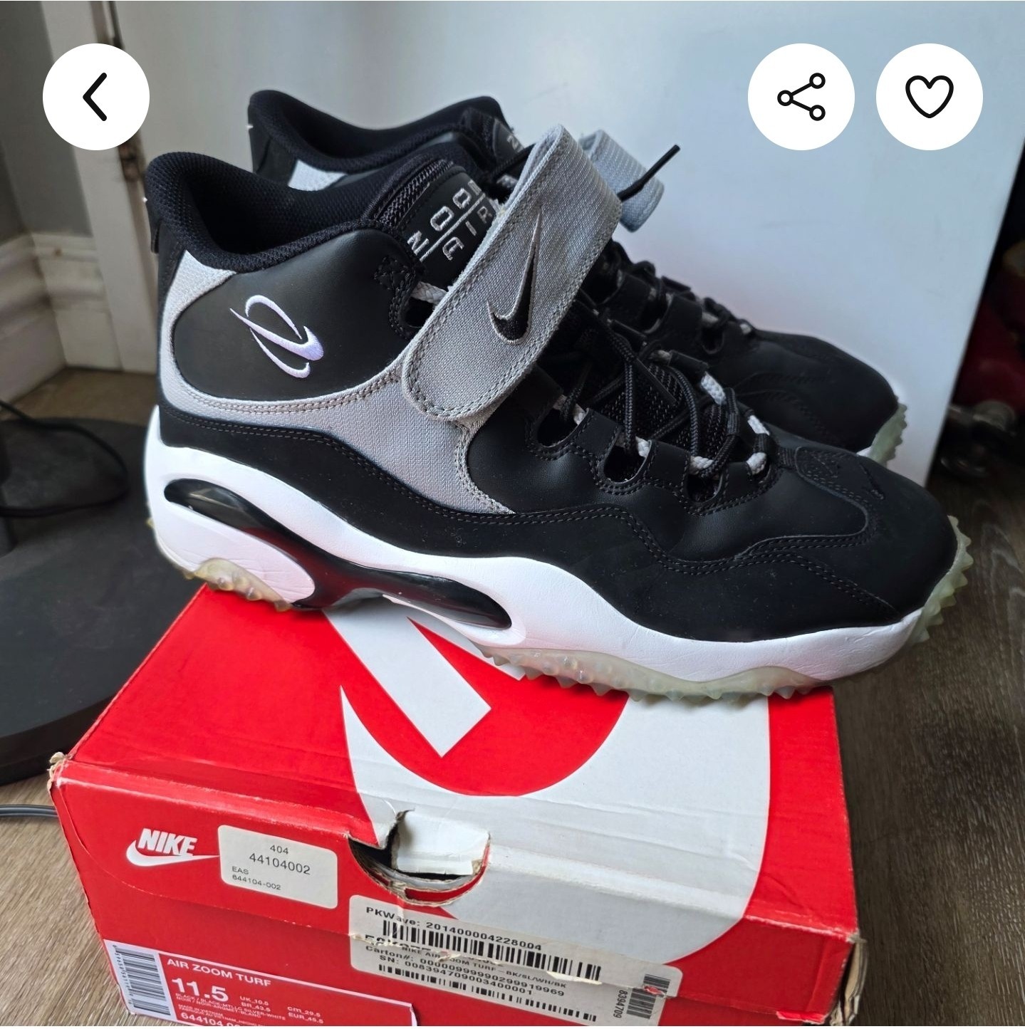 Nike Air Zoom Turf Barry sanders