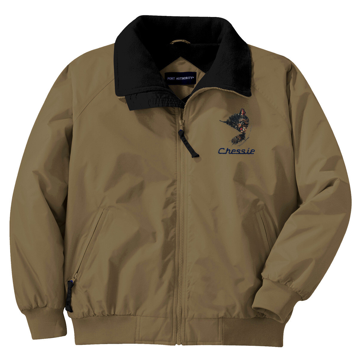 Daylight Sales Chessie The Sleeping Kitten Logo Embroidered Jacket Adult XL [91]