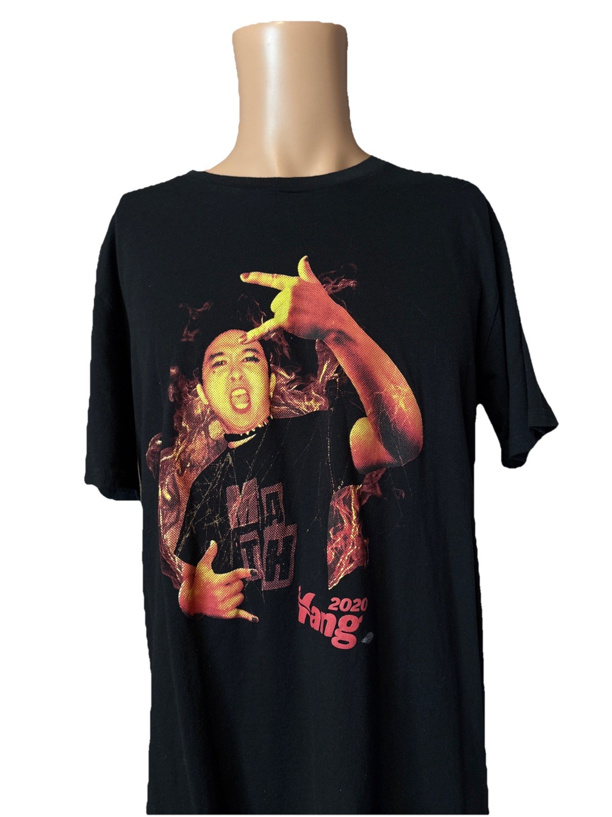 2020 Andrew Yang Election Black Shirt Size Large Men’s