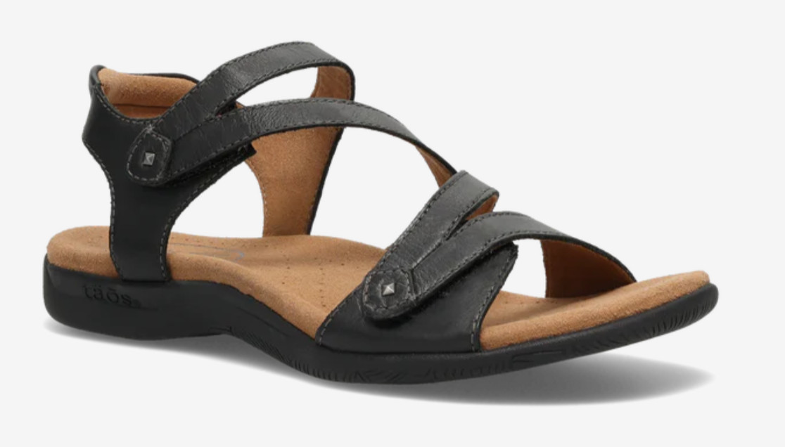 Taos Big Time Sandal NWT – Colors: Black & Natural (Sizes W7 & W8)