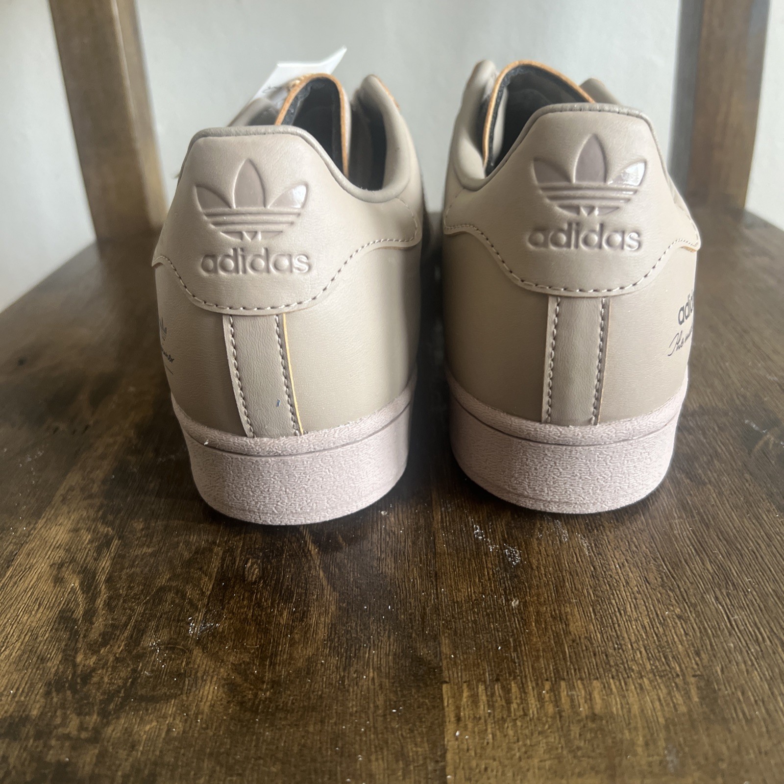 adidas Superstar Originals Chalky Brown Tan Earth GY9641 Men’s Shoe Size 9.5