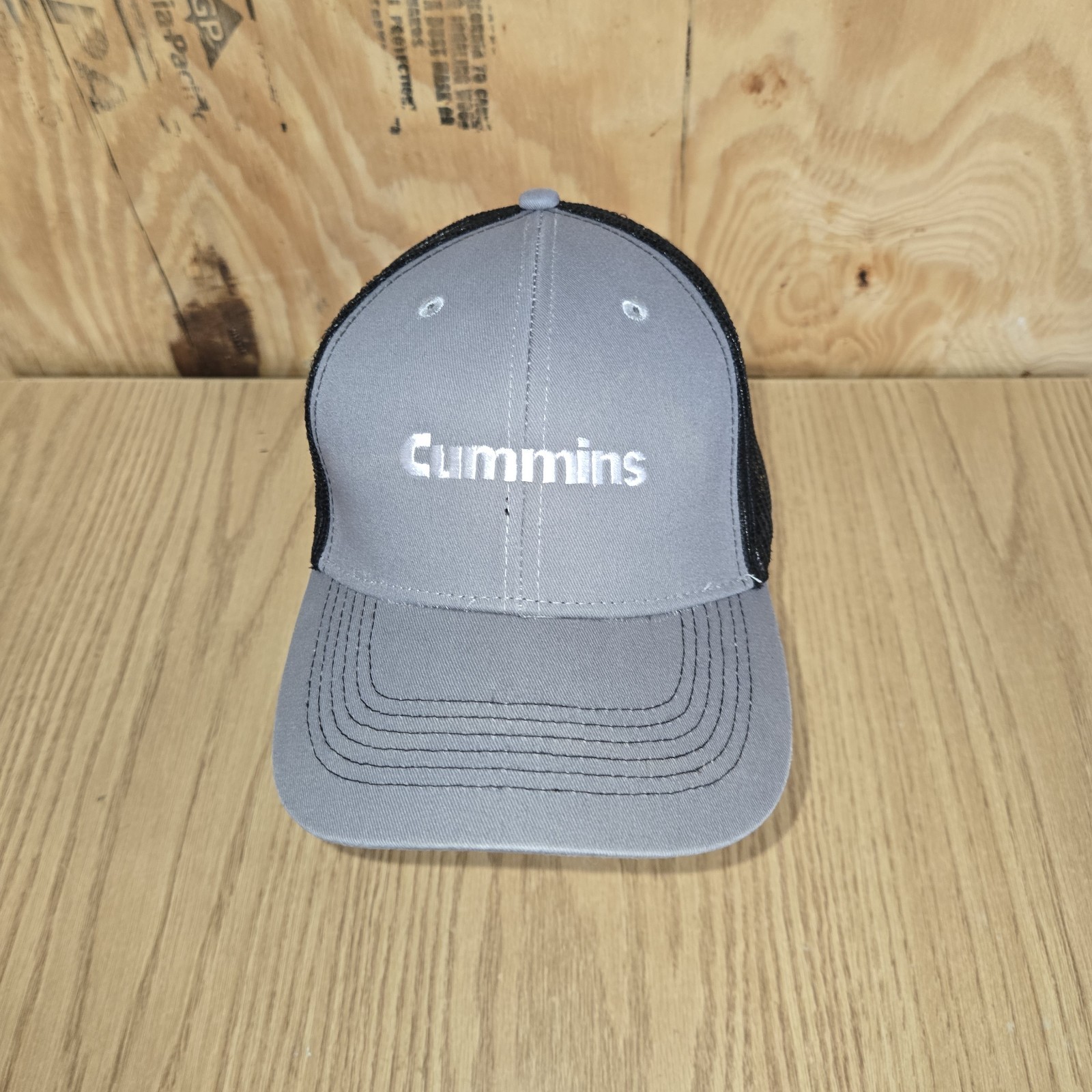 Cummins Diesel Engines Performance 12 Valve Black & Gray Mesh Strapback Hat Cap