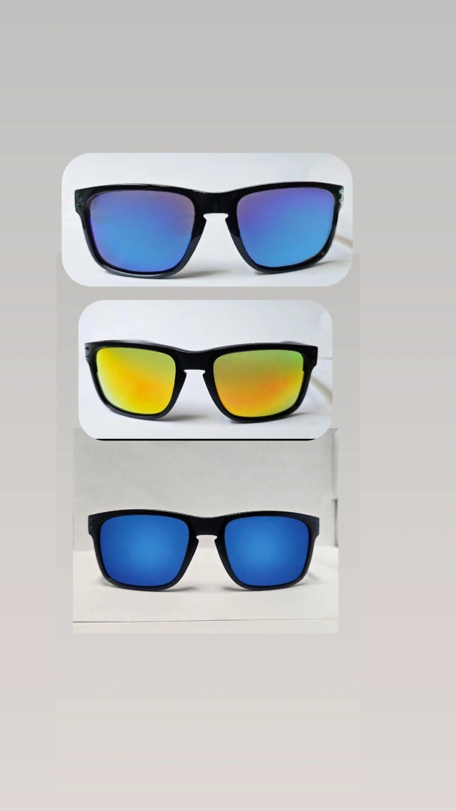 3 Pair Lot- Holbrook Style UV400 Lens Sunglasses NEW Sport Style Fashion Set