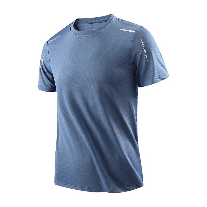 SlimFit CHRLCK Men’s Quick Dry Running T-Shirt Breathable Sports Gym Fitness Top