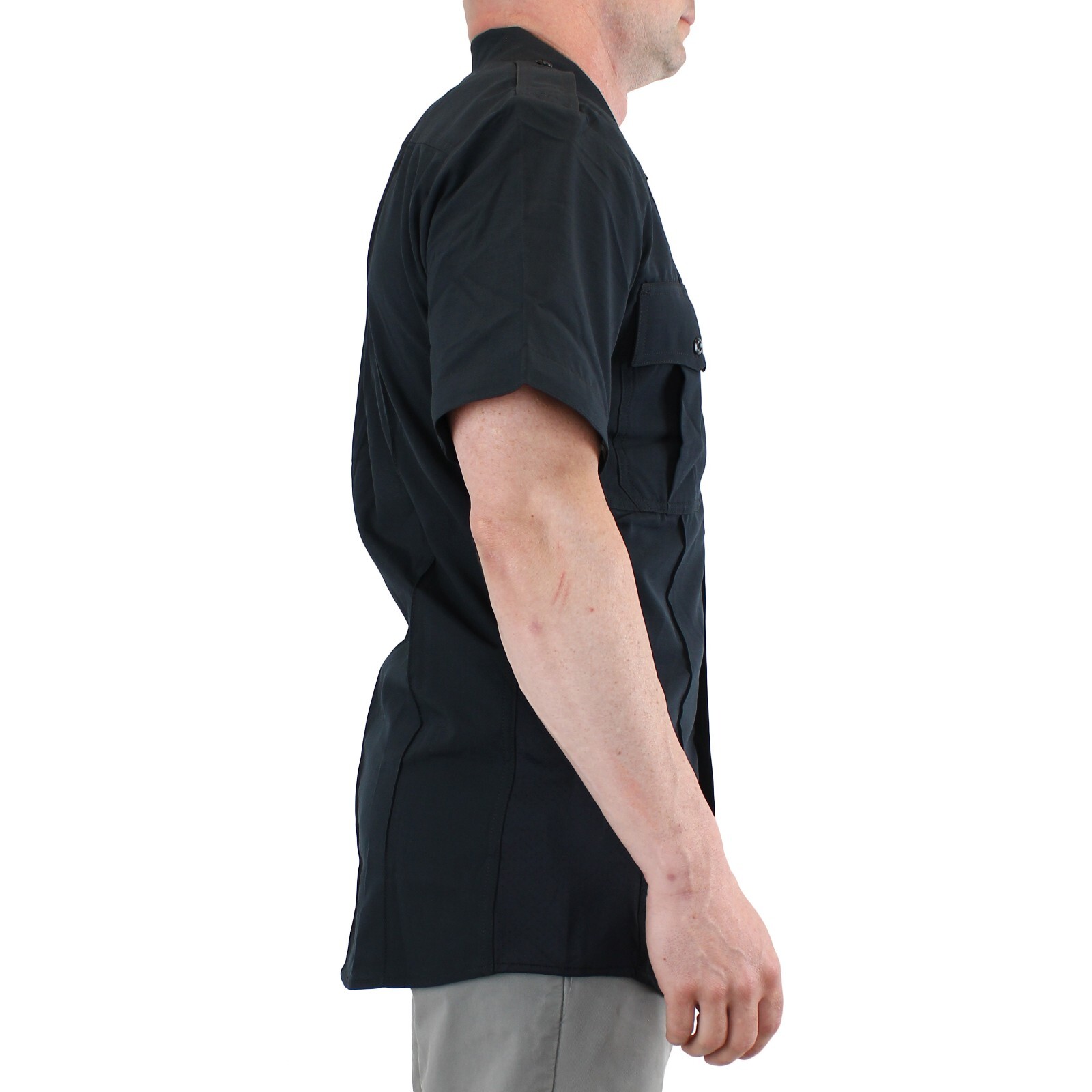 5.11 Tactical Shirt, Men’s Stryke Ripstop Short Sleeve Zipper Flex-Tac Shirt