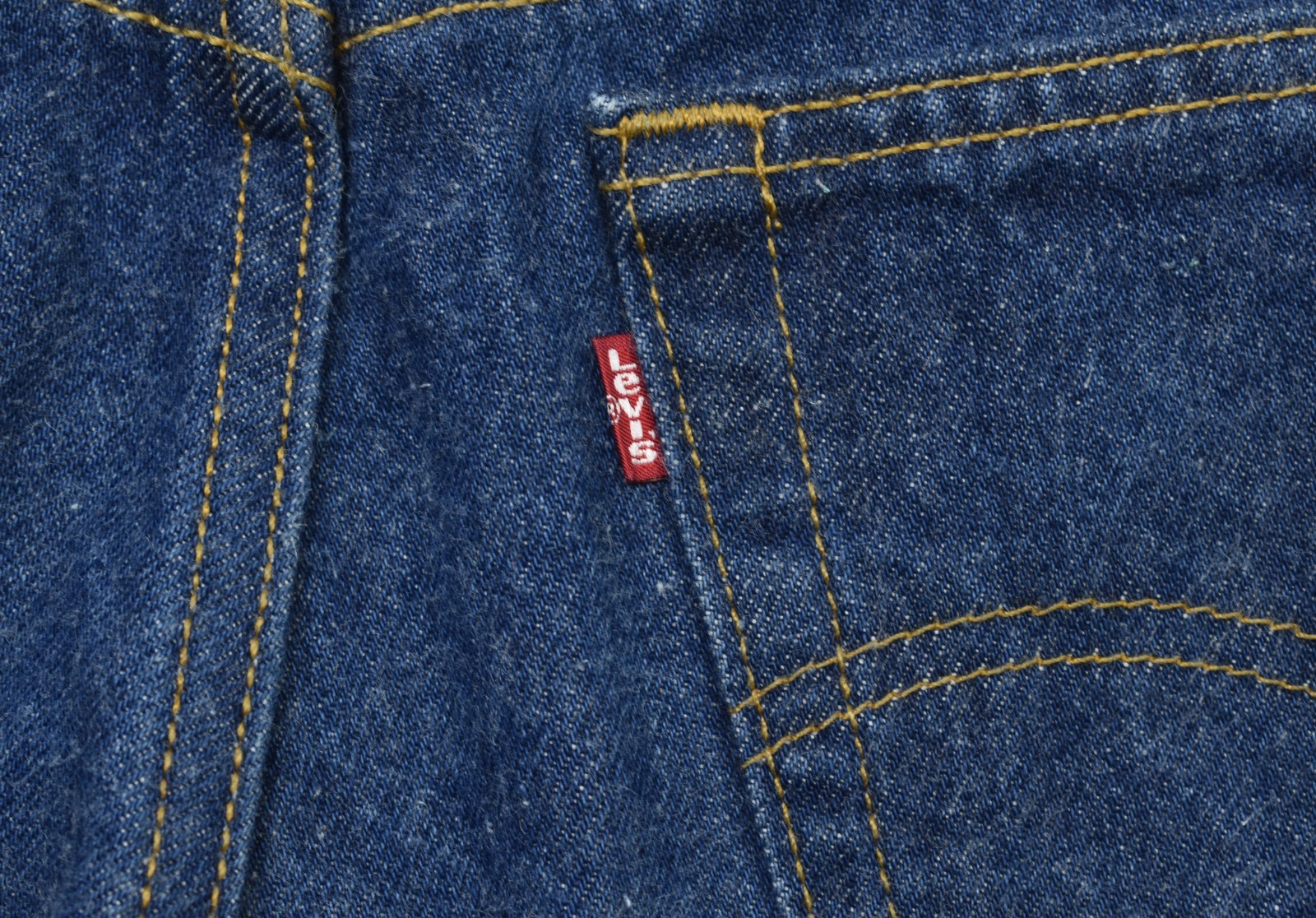 VTG Levi’s 501xx Denim Jeans 31 x 34.75 (33×38) Made in USA Fuzzy 100% Cotton