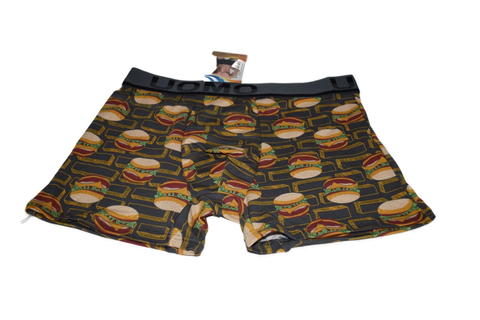 5 Pack UOMO Boxer Brief Random Colors With The Pictured Patterns