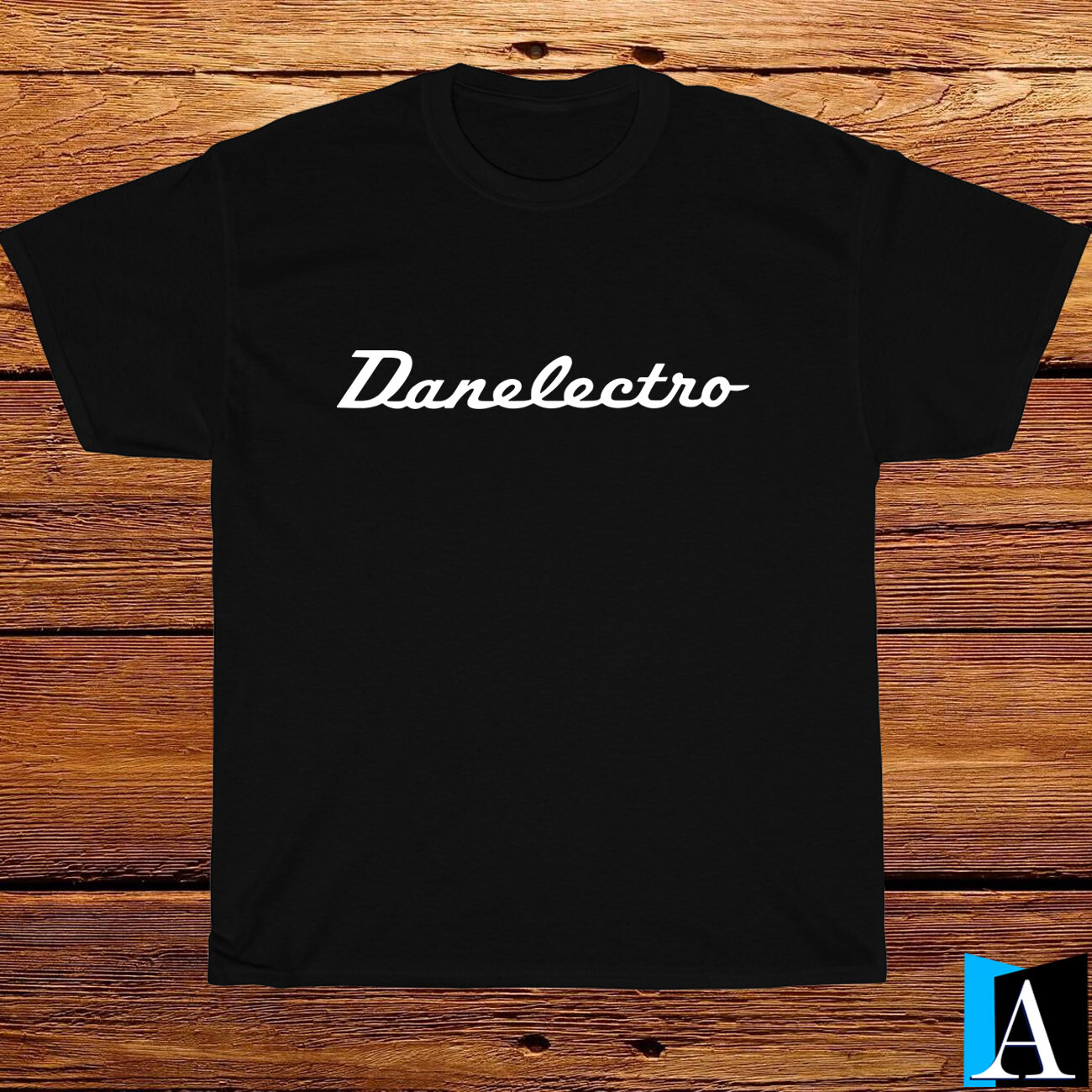 New Shirt Danelectro Guitars Music Logo T-Shirt Black/White/Grey/Navy Size S-3XL