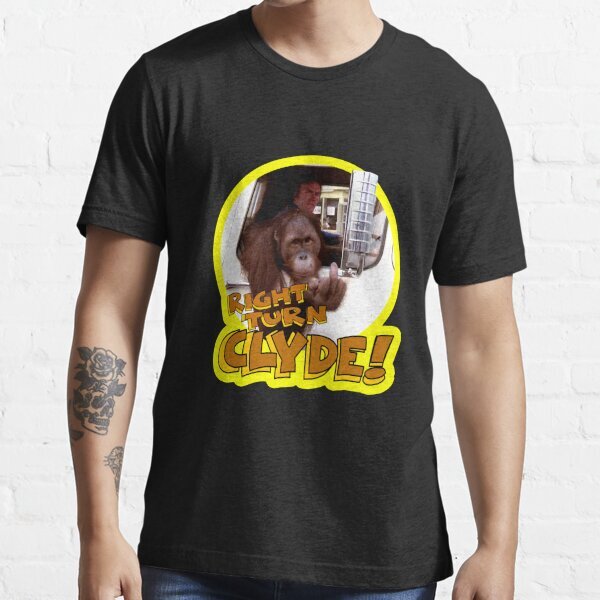 70’S Eastwood Classic Every Which Way But Loose Right Turn Clyde T-Shirt