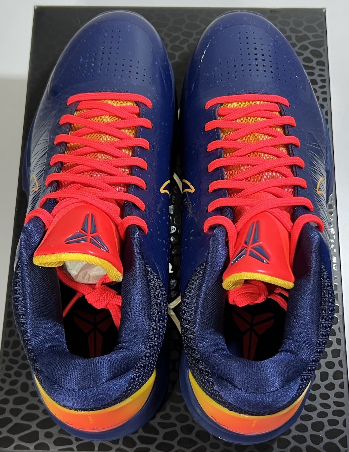Caitlyn Clark x Zoom Kobe 5 Protro Indiana Fever Size 7.5 Mens Brand New DS