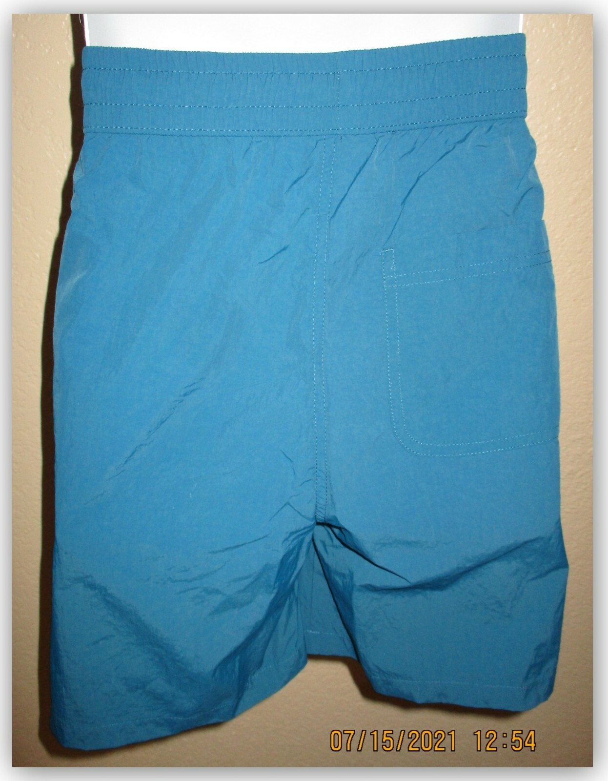 Original Use 6.25″ Inseam Athletic Short LITE 100% NYLON QUICK DRY elastic & Tie