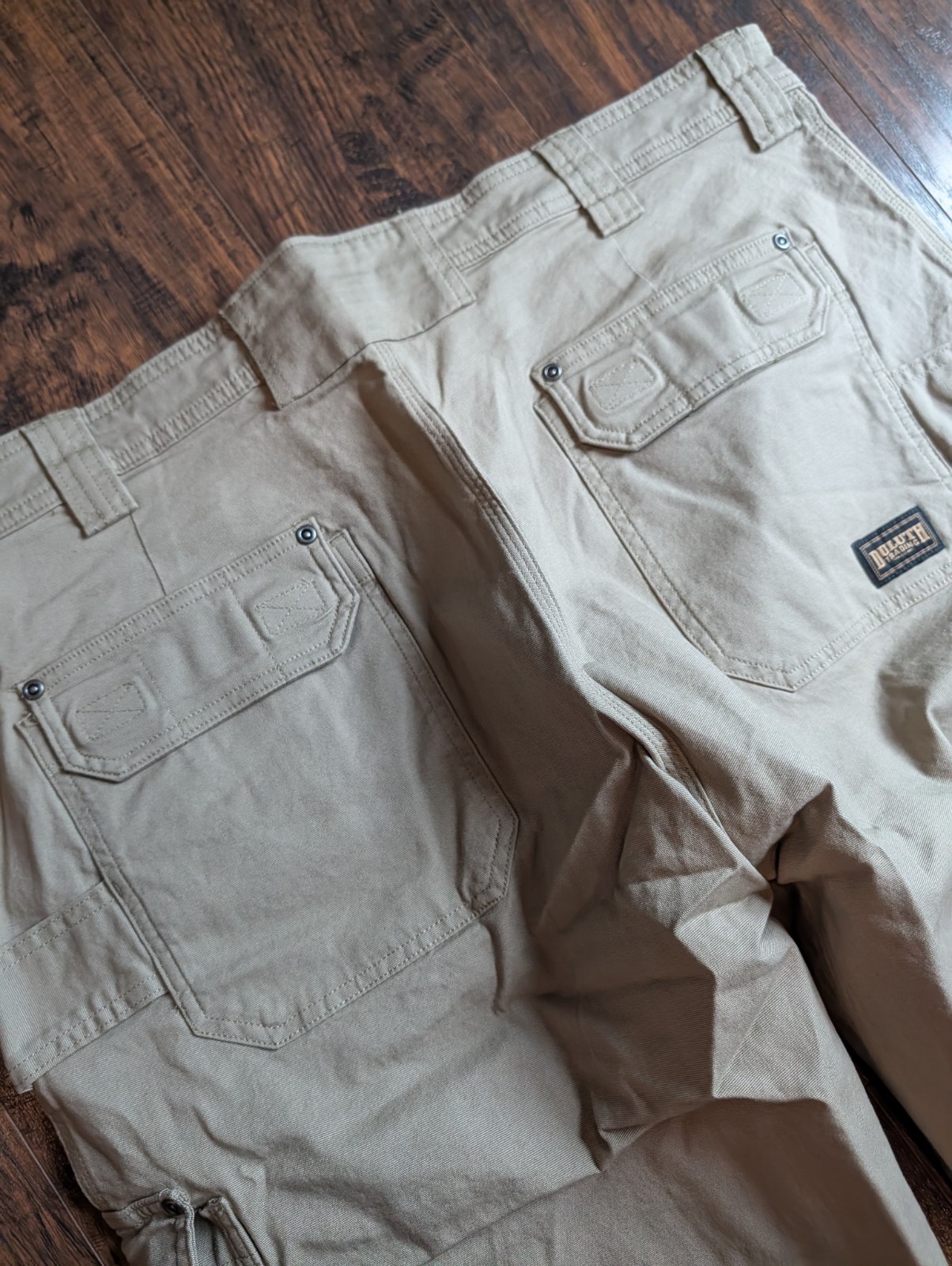 Duluth Trading Flex Fire Hose Relaxed Fit Cargo Work Pants Men’s 42 x 32 NWT