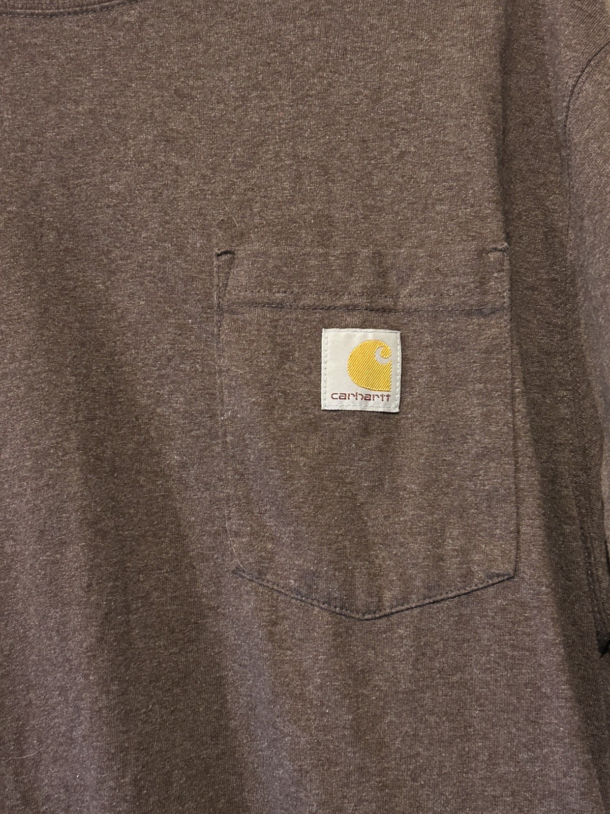 Carhartt Men’s T-shirt – Brown, XL