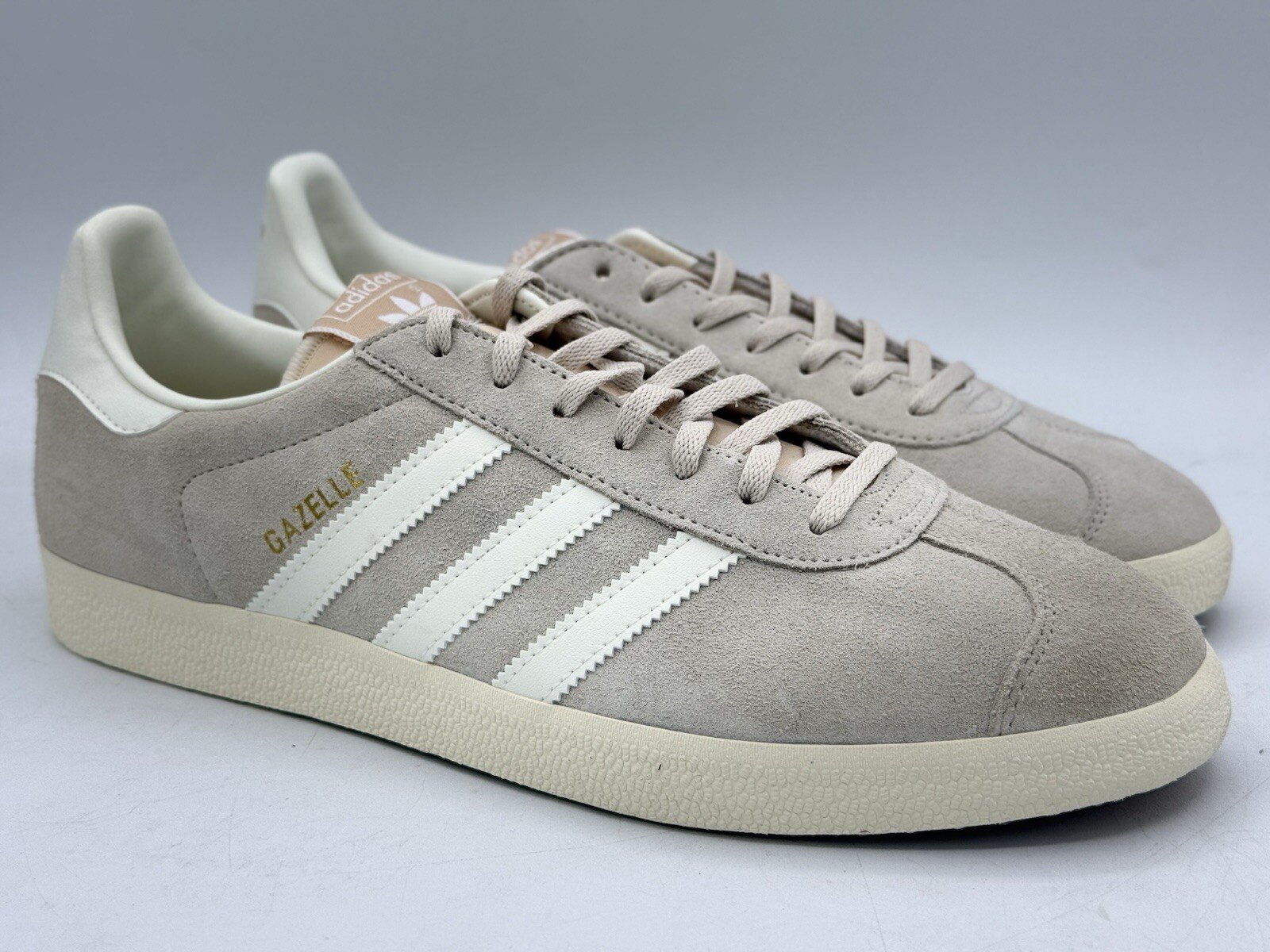 adidas Gazelle Wonder Beige Off White Sneakers IG5796 Men’s Size 13
