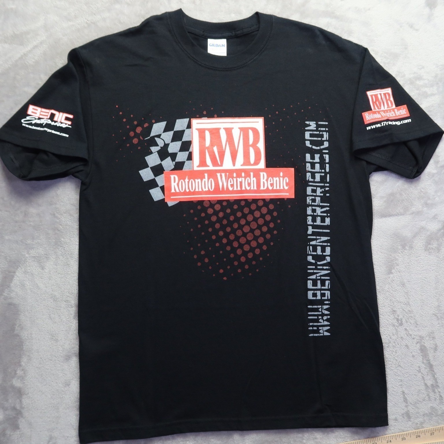 RWB RW Motorsports Racing Rotondo Weirich Benic T Shirt M USAC Extreme Outlaw