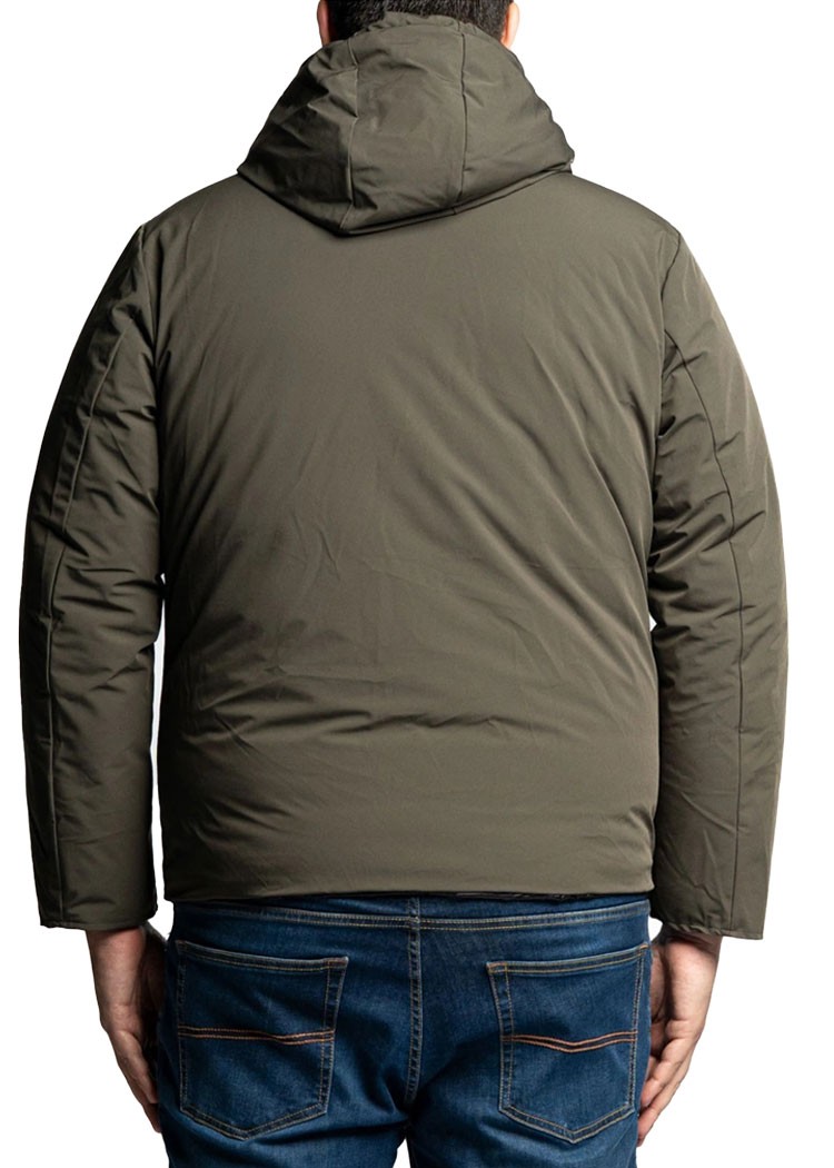 men’s winter down jacket three-way plus size from 3xl to 10xl Maxfort