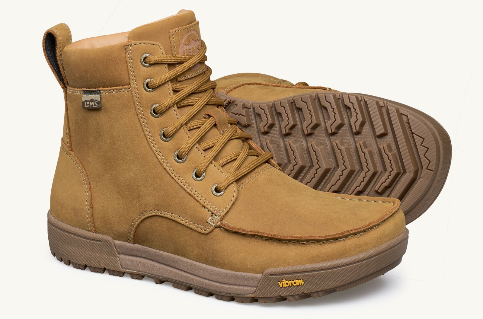 NEW Lems Men’s Summit Pro Boot – Harvest ALL SIZES leather vibram