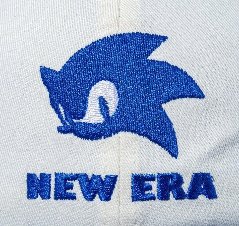 New era 9THIRTY SONIC THE HEDGEHOG Chrome White Blue Size M/L 14521042