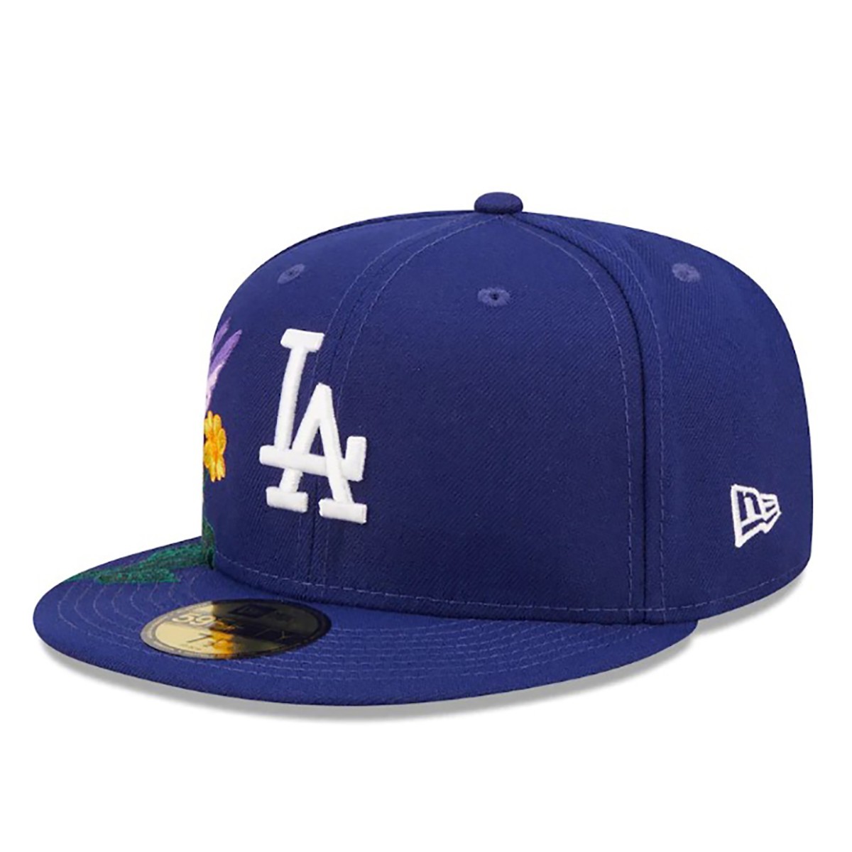 Brand New 59FIFTY Baseball Cap – MLB LA Dodgers Blooming Royal Blue Fitted Hat
