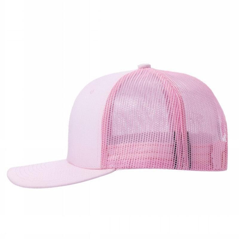 Mens Baseball Cap Snapback Hat Cotton Trucker Mesh Solid Adjustable Size Women
