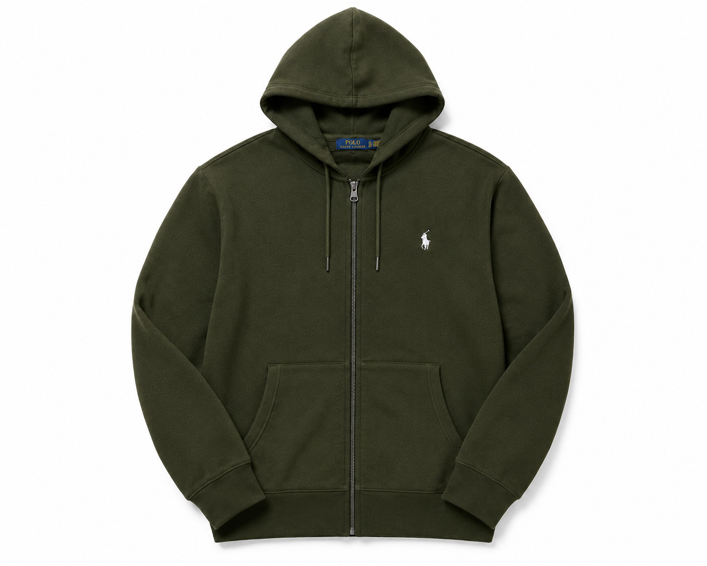 Polo Ralph Lauren Men’s Double Knit Tech Fleece Full-Zip Hoodie Olive XL